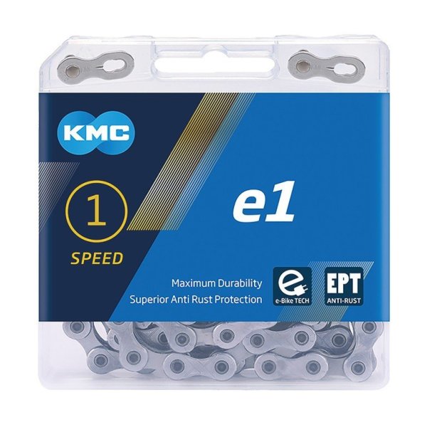KMC Kette 1-fach für E-Bike und Nabenschaltung e1 EPT 130 Glieder