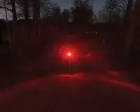 AXA R&uuml;cklicht Juno E-Bike 80mm Bremslicht