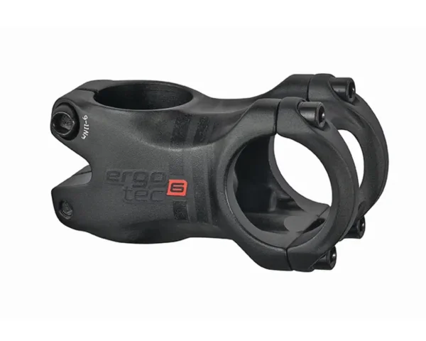 Vorbau A-Head Ergotec Piranha, Alu, schwarz, 1 1/8",Ø 31,8mm,50mm, 6°