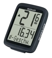 Fahrradcomputer Sigma BC 8.0 WL schwarz, kabellos