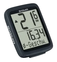 Fahrradcomputer Sigma BC 8.0 WL schwarz, kabellos