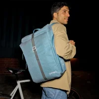 Otinga Reflective Flip V3 Fahrradtasche &amp; Rucksack arctic blue