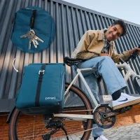 Otinga Reflective Flip V3 Fahrradtasche &amp; Rucksack arctic blue