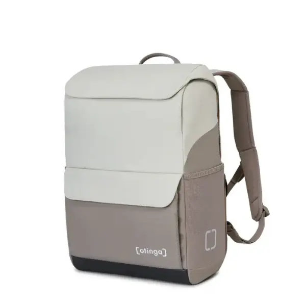 Otinga Flip Move Fahrradtasche & Rucksack leinen-grau
