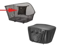 Regenüberzug Basil Keep Dry L für Körbe...