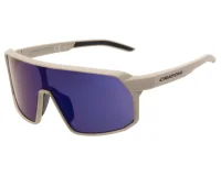 Fahrradbrille Cratoni Skyvision Photochromic sand matt - clear white / blue mirror