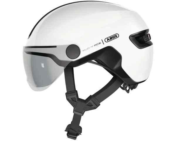 Fahrradhelm Abus HUD-Y Ace shiny white